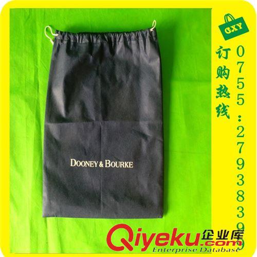 無紡布束口袋 不織布環(huán)保袋廠家專業(yè)制做純色時尚簡單高級無紡布雙抽束口袋定做