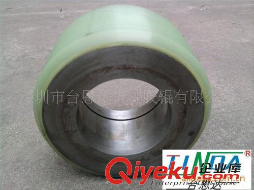包膠類 供應(yīng)天車聚氨酯PU包膠鋁輪（高耐磨回彈性能好）*