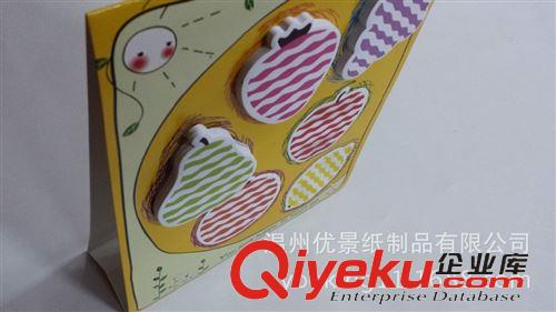 贴纸本、便签系列 韩国创意文具 水果组合便签本 随意便利贴 可爱N次贴 台历式便签