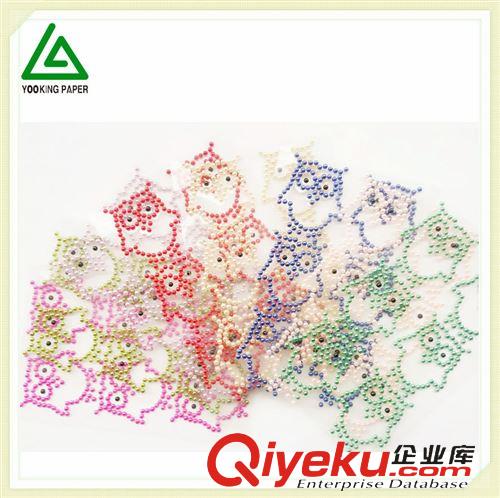 亞克力鉆貼 專業(yè)供應(yīng)亞克力鉆貼 卡通鉆珍珠貼 貓頭鷹車貼 手機(jī)貼 來樣生產(chǎn)原始圖片3