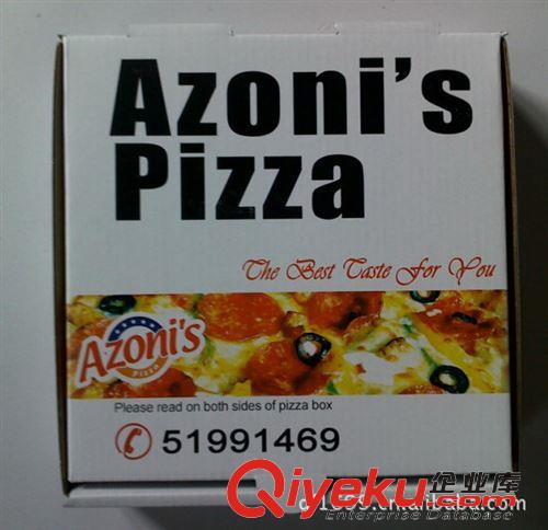 產(chǎn)品包裝盒 廠家直銷新款精美pizza盒 瓦楞披薩盒 瓦楞彩盒紙盒