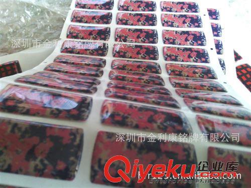 滴膠 彩印3M白膠滴膠銘板,3M滴塑標(biāo)牌,漸變色滴膠銘牌生產(chǎn)商原始圖片2
