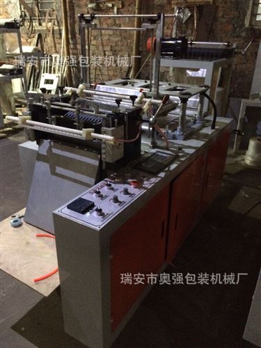 制袋機 專業生產全自動雙道型一次性手套制袋機（質量優 現貨供應）原始圖片2