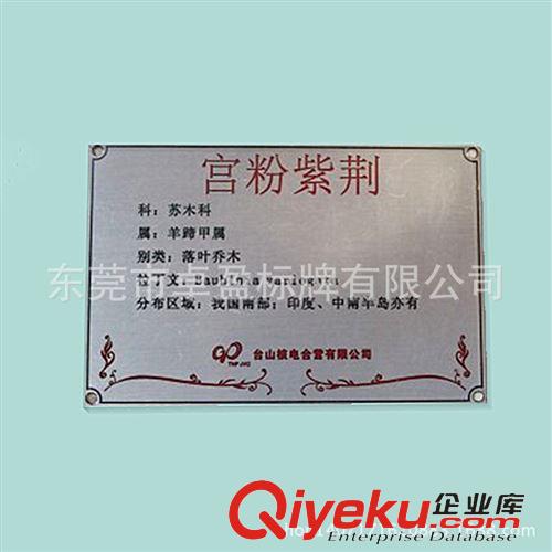 腐蝕凹字鋁、銅、不銹鋼標牌 腐蝕廠家 專業(yè)制作不銹鋼腐蝕標牌 腐刻設(shè)備銘牌 腐刻標牌加工