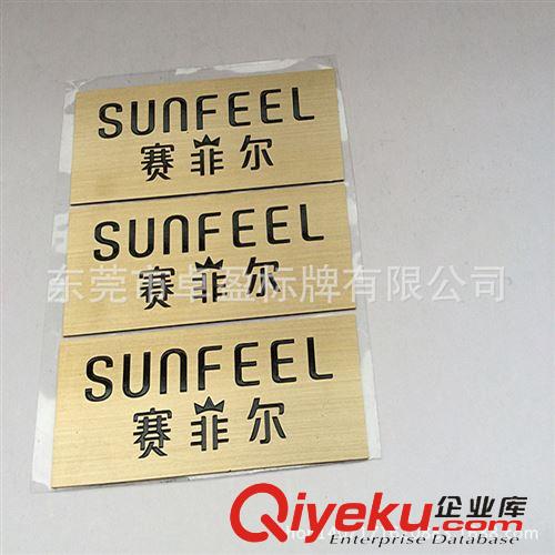 腐蝕凹字鋁、銅、不銹鋼標(biāo)牌 專業(yè)生產(chǎn)家具標(biāo)牌 高光銘牌 點(diǎn)漆鋁牌 沖壓標(biāo)牌 鋁標(biāo)牌原始圖片3