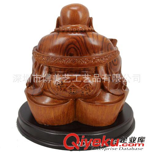 2014木纹新品 厂家批发gd尼勒佛树脂工艺品 tj仿木家居装饰摆件酒柜摆设