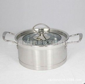 火鍋系列 豪華gd不銹鋼直角湯鍋|復底湯鍋|全鋼湯鍋|電器贈品，電信禮品