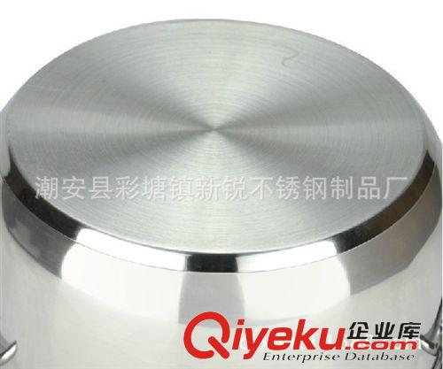 湯鍋系列 無磁不銹鋼復底 湯鍋 韓式鍋 烹飪鍋具加厚不銹鋼鍋禮品套裝銳友原始圖片2