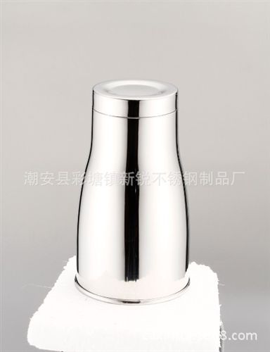 杯系列 廠家直銷不銹鋼加深加厚啤酒杯酒吧用品贈品外貿出口原始圖片2