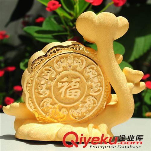 喜慶婚慶 絨沙金月餅五福臨門(mén) 黃金擺件工藝品中秋送禮月餅 tj促銷(xiāo)工藝品原始圖片3