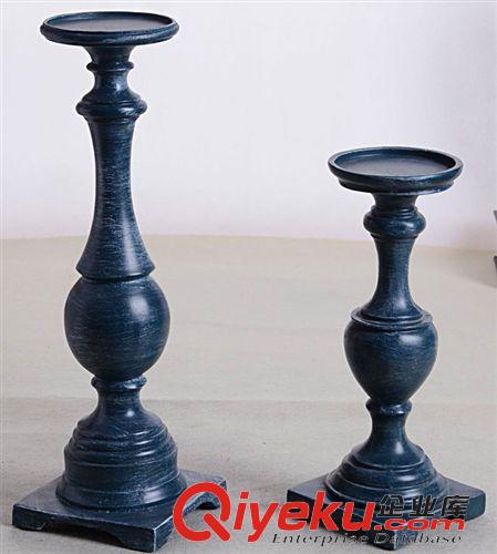 美式燭臺(tái) 美式古典蠟燭臺(tái) 藝術(shù)喜慶浪漫婚慶用品工藝家居裝飾品 香薰蠟臺(tái)原始圖片2