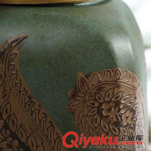 創(chuàng)意裝飾罐 裝飾罐儲物罐 gd美式鄉(xiāng)村樣板房樹脂工藝品擺件裝飾品廠家直銷原始圖片3