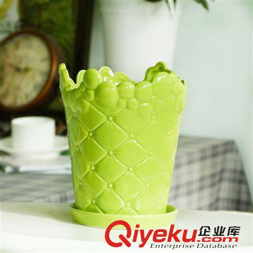 2014年12月上新 批發(fā)供應美式家居裝飾玻璃水晶工藝品半球圓形花瓶盆插器擺件擺設