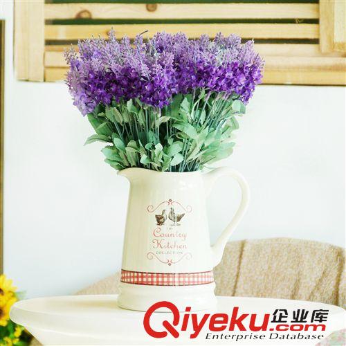 2014年12月上新 批發(fā)供應(yīng)陶瓷工藝品地中海田園家居飾品陶瓷花瓶壺插小清新有釉面