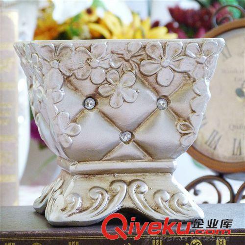 2014年10月上新 歐式復古做舊宮廷奢華風格家居飾品陶瓷花瓶插盆器工藝品花藝擺件