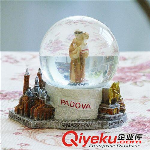 2014年10月上新 樹脂擺件水晶球外國(guó)建筑家居桌面小飾品文具精品店貨源圣誕禮物原始圖片2
