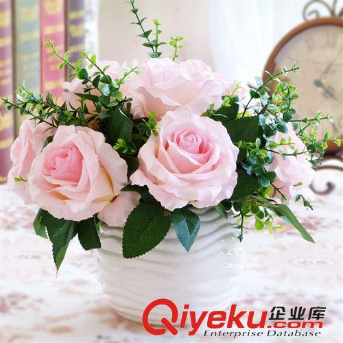 陶瓷花瓶花盆 生產(chǎn)批發(fā)供應(yīng)陶瓷波浪紋圓球型形白色簡約現(xiàn)代陶瓷花瓶器盆插擺件原始圖片2