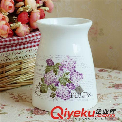 低溫花瓶 批發歐式家居飾品花瓶田園擺件工藝品陶瓷擺件家居工藝