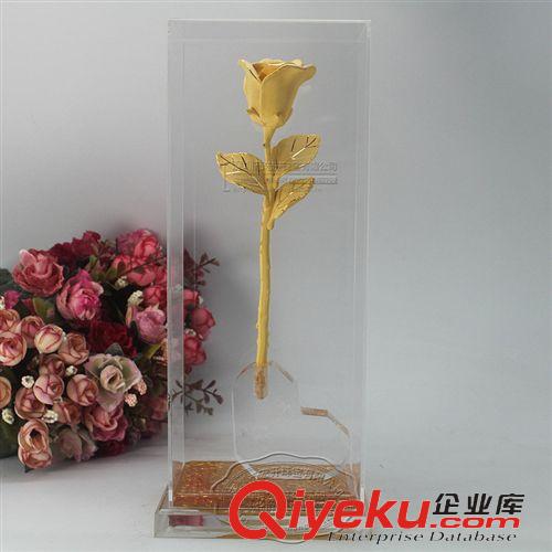 訂做款/特定產(chǎn)品 4501-5000 仿真玫瑰花 鍍真金仿真玫瑰花 情人節(jié)禮物仿真玫瑰花