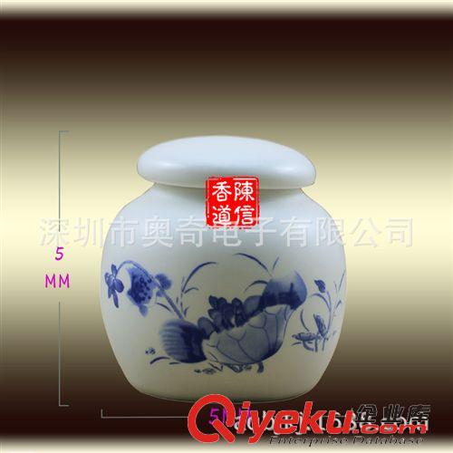 景泰藍(lán)香器 青花瓷香罐 廠家批發(fā) 陶瓷茶葉罐 小號(hào)密封罐 沉香 檀香罐