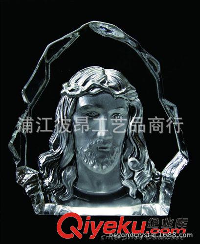 水晶冰山 批發(fā)壓型水晶冰山，耶穌雕像，水晶基督教禮品，宗教紀(jì)念品！原始圖片2