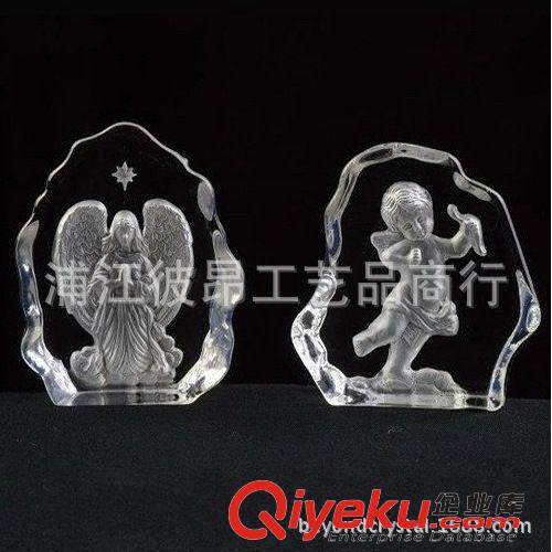 水晶冰山 庫存水晶天使冰山，批發(fā)水晶壓型工藝品，價(jià)格優(yōu)惠！原始圖片3