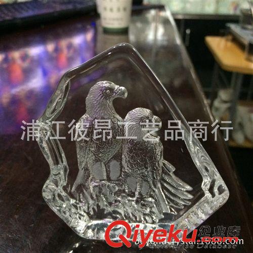 水晶冰山 水晶穆斯林禮品，真主佑我，水晶伊斯蘭教紀念品，宗教工藝品