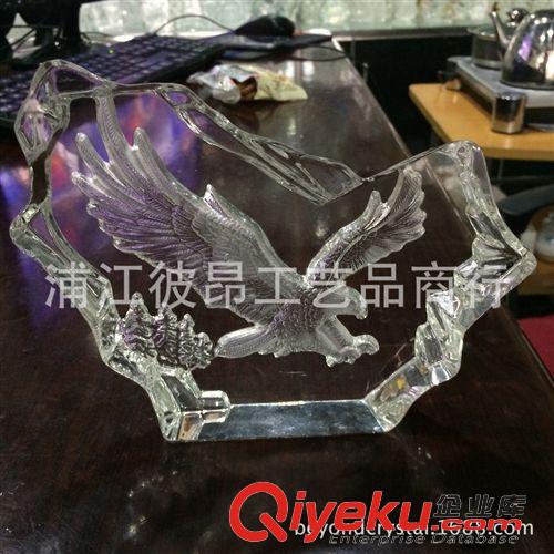 水晶冰山 雙馬崩騰，馬生肖禮品，水晶動物工藝品，十二生肖紀念品！