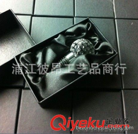 水晶酒塞 廠家批發(fā)，水晶香檳酒塞，玻璃酒瓶塞，高爾夫球俱樂(lè)部禮品原始圖片2