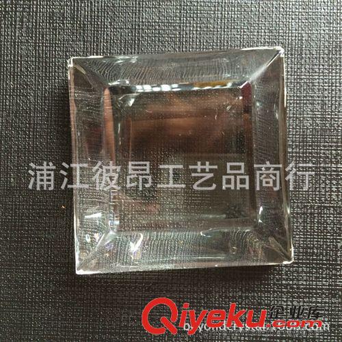 水晶燭臺(tái)配件 供應(yīng)60*60*25mm優(yōu)質(zhì) K9水晶方形弧面燭臺(tái)配件  燭臺(tái)配件 現(xiàn)貨批發(fā)原始圖片3