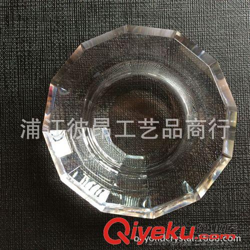 水晶燭臺配件 供應75*75*22mm優質 K9水晶手工燭臺底座  燭臺配件 外貿出口