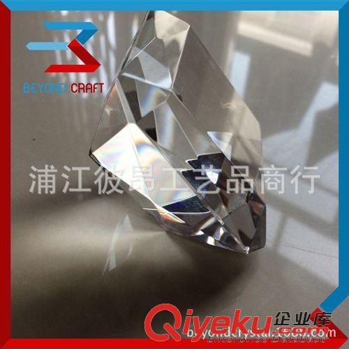 水晶鎮(zhèn)紙 【專業(yè)定制】手工四方透明鉆石可用于水晶鎮(zhèn)紙柜臺(tái)創(chuàng)意擺件！原始圖片3
