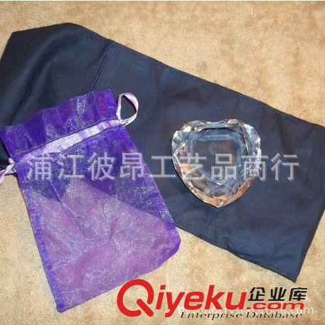 水晶婚庆礼品 桃心水晶工艺品，创意水晶生日礼物，节庆纪念品