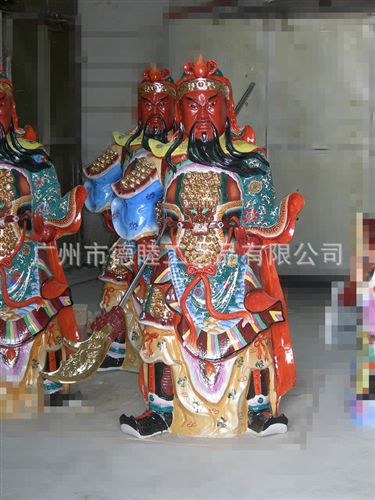 武財神關(guān)公 1米高以上大號陶瓷關(guān)公像 陶瓷佛像神像開光招財風(fēng)水?dāng)[件