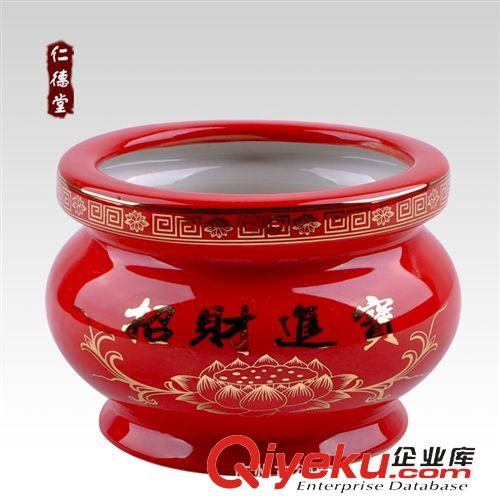 佛具 陶瓷香爐佛具供財(cái)神爺關(guān)公qcjb金玉滿堂宗教法器法物廠家批發(fā)原始圖片3