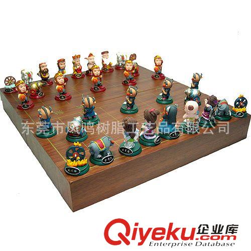 商務棋子系列 西游記人物象棋/Q版西游記立體人物彩繪象棋/象棋批發原始圖片2