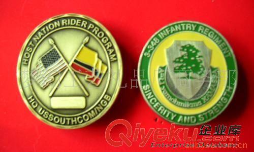 徽章 紀念徽章 供應五金證章.金屬錢幣.五金錢幣歡迎來圖來樣加工生產(chǎn)訂購原始圖片2