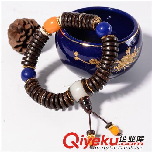 椰殼手鏈 廠家直銷佛珠 tr原創藏式椰殼手鏈 手串 木質佛珠工藝品 多款原始圖片3