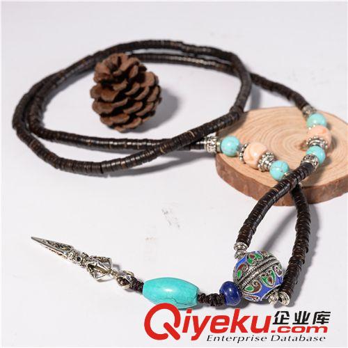 椰殼手鏈 廠家供應(yīng)天然椰殼佛珠手鏈 2*5mm 216顆佛珠手鏈念珠原始圖片3