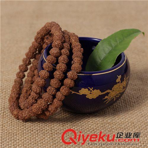 菩提類佛珠 精品尼泊爾【紅皮矮樁】五瓣小金剛菩提手鏈108顆金剛菩提念珠原始圖片2