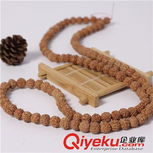 菩提類佛珠 廠家直銷 精品尼泊爾8mm麒麟紋五瓣金剛菩提108顆 手串手鏈念珠原始圖片2