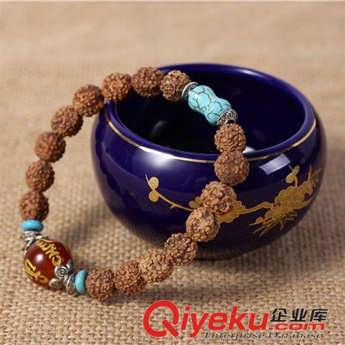 菩提類佛珠 原創小金剛菩提子手串 尼泊爾 五瓣 4MM 216顆手鏈念珠飾品