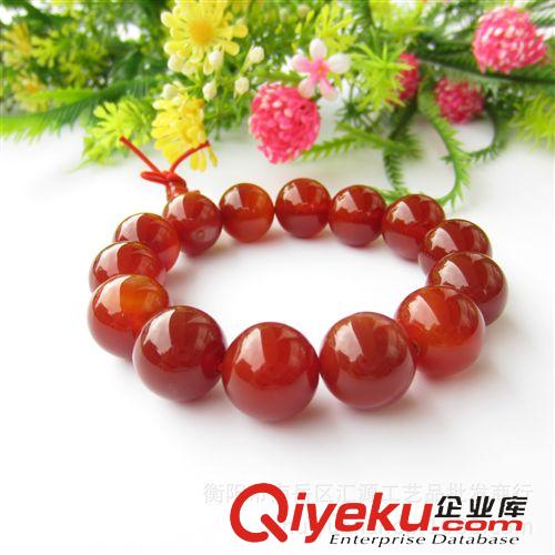 寶石手鏈 廠家供應  20mmgf冰裂紋黃色老蜜蠟和橙色老蜜蠟  兩款熱銷推薦