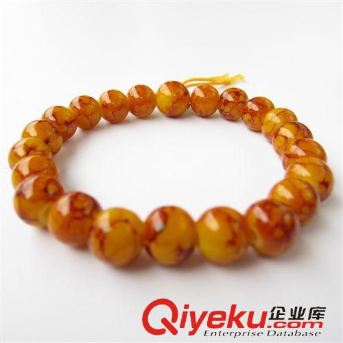 地攤熱賣 8mm水晶石手鏈 彩色水晶手鏈 女式情侶手鏈 佛珠飾品原始圖片2