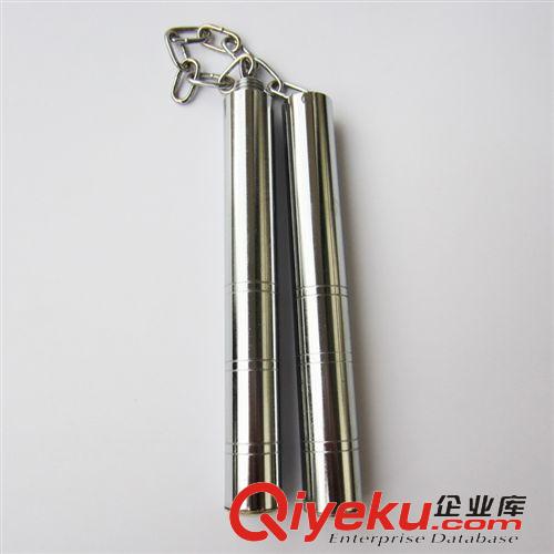 寶刀寶劍/蒙古刀/兵器 不銹鋼雙截棍 二節棍 鐵質工藝品雙節棍  雙結棍原始圖片2