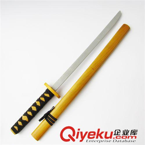 寶刀寶劍/蒙古刀/兵器 74.5cm木質日本武士刀 忍者寶刀玩具 木質工藝品原始圖片2