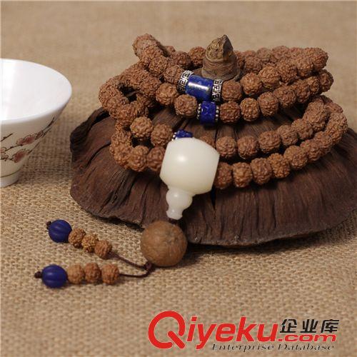 金剛菩提 情侶蜜蠟款 5五瓣大金剛菩提子手鏈 16-18mm佛珠手串飾品批發(fā)