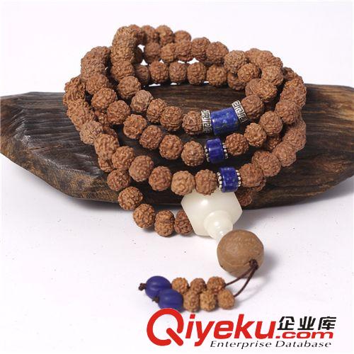 金剛菩提 【紅皮滿肉】尼泊爾五瓣金剛菩提手鏈 8MM 沉水 108顆手串 念珠原始圖片2