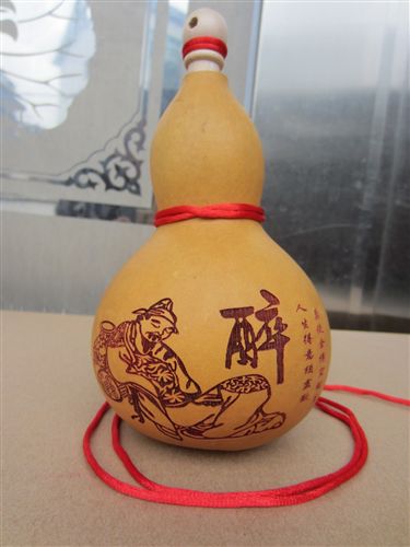 tr版納酒葫蘆/鎮(zhèn)宅葫蘆 廠家供應(yīng)tr大號(hào)酒葫蘆  李白醉酒圖   醉鬼專用 鎮(zhèn)宅酒葫蘆批發(fā)原始圖片2