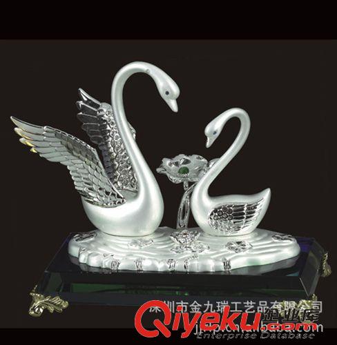 婚慶工藝品天鵝系列 【熱門產(chǎn)品】供應(yīng)小天鵝婚慶禮品 琺瑯彩婚慶禮品 婚慶禮品原始圖片2